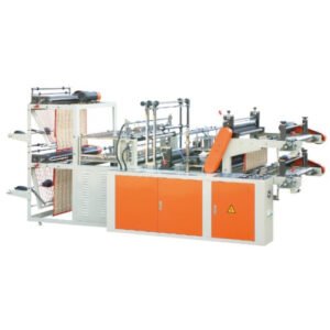 Máquina para fabricar bolsas camisetas en roll