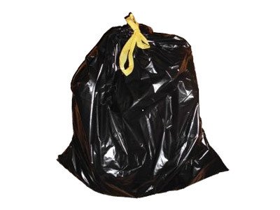 bolsa de basura con cordón