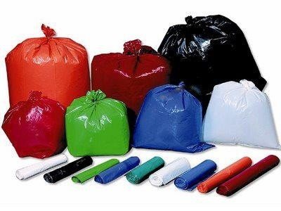 bolsas de basura en rollo plastico